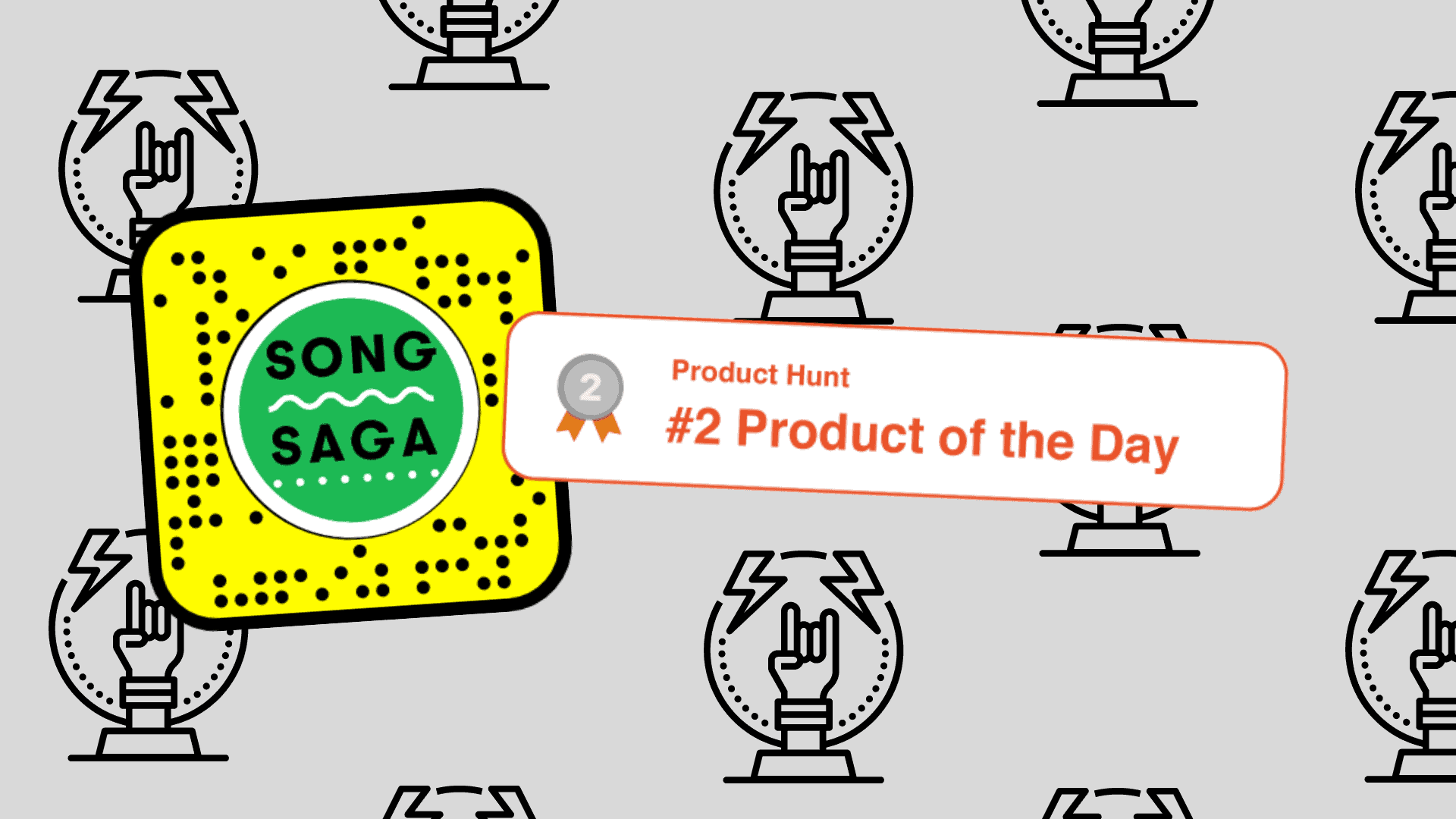 Song Saga Snap Lens Game: Product Hunt #2 Product of the Day!
